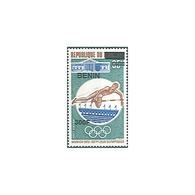 2009 - Mi 1552 - local overprint 300 f - Summer Olympics Munich 72, athletics - high jump - MNH