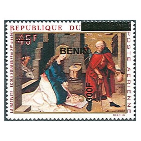 2009 - Mi 1543 - local overprint 300 f - Nativity, Swabian School - MNH