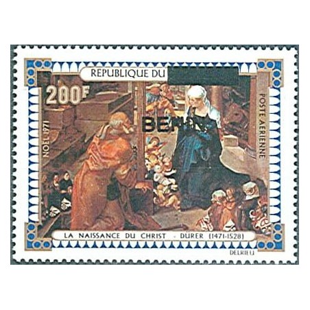 2009 - Mi 1534 - local overprint - The Birth oh Christ, by Dürer - Chrismas 71 - MNH