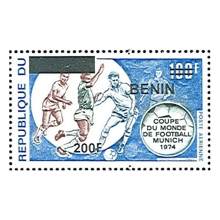 2009 - Mi 1531 - local overprint 200 f - Soccer World cup Munich 1974 - MNH