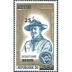 2009 - Mi 1519 II - surcharge locale 25 f - Scoutisme - Lord Baden Powell - type II **