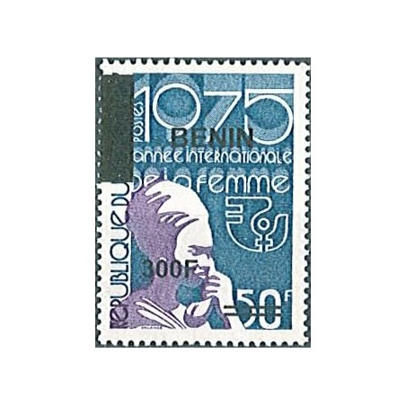 2009 - Mi 1509 - local overprint 300 f -  International Women's year 1975 - Telephone - MNH