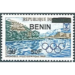 2009 - Mi 1573 - local overprint 50 f - Winter olympics, Grenoble 1968 - MNH