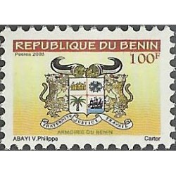 2008 - Mi 1457 - Benin arms issue - 100 f - MNH