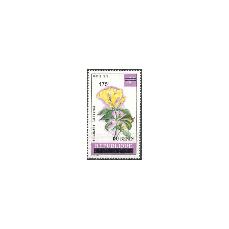 2008 - Mi 1423 - local overprint 175 f - Flower "allamanda cathartica" - MNH