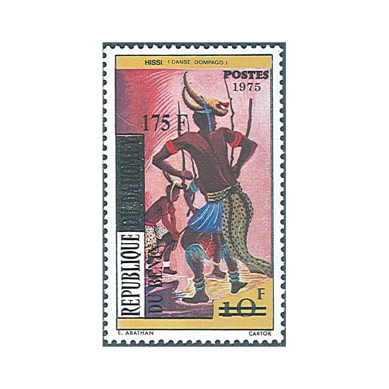 2008 - Mi 1422 - surcharge locale 175 f - Danse Hissi **