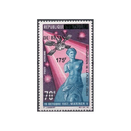 2008 - Mi 1429 - local overprint 175 f - Explorations of the planet Venus by the space probe Mariner V - MNH