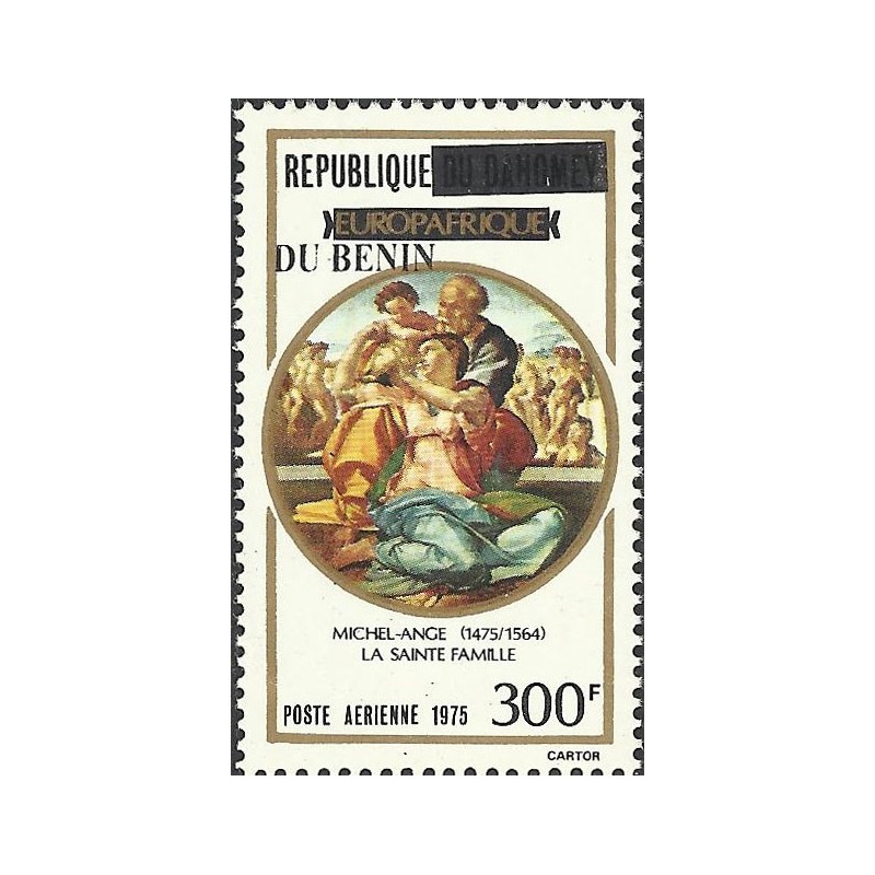 2008 - Mi 1446 - local overprint - Holy Family, by Michelangelo - Europafrica MNH