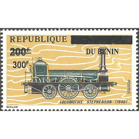 2008 - Mi 1426 - local overprint 300 f - Locomotive Stephenson - MNH