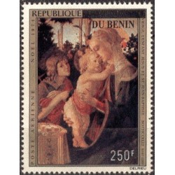 2008 - Mi 1441 - surcharge locale - La Vierge et L'Enfant, Noël 1974, par Botticcelli **