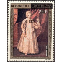 2008 - Mi 1440 - local overprint - Girl with falcon, by P. de Champagne - bird - MNH