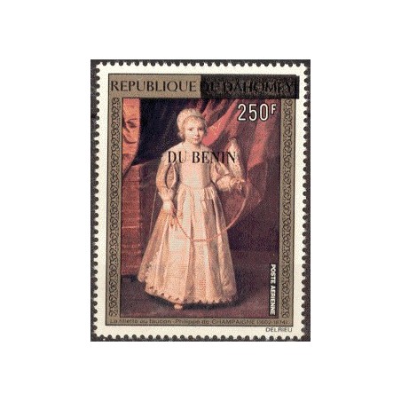 2008 - Mi 1440 - local overprint - Girl with falcon, by P. de Champagne - bird - MNH