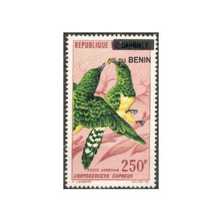 2008 - Mi 1438 - local overprint - Bird "chrysococcyx cupreus" - MNH