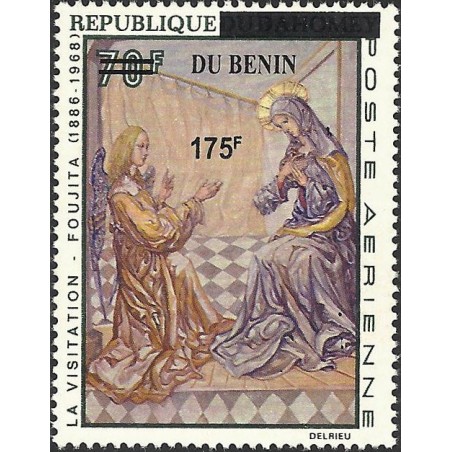 2008 - Mi 1431 - local overprint 175 f - The annunciation, by Foujita - MNH