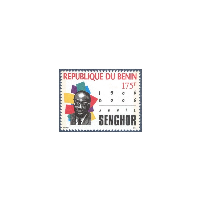2006 - Mi 1399 - Centenaire du Président Senghor (Sénégal) 175 f **