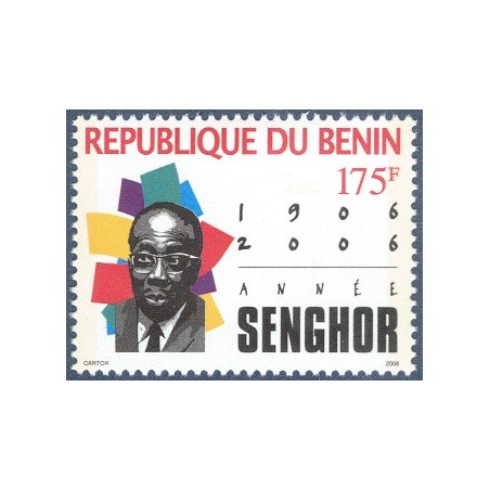 2006 - Mi 1399 - Centenaire du Président Senghor (Sénégal) 175 f **