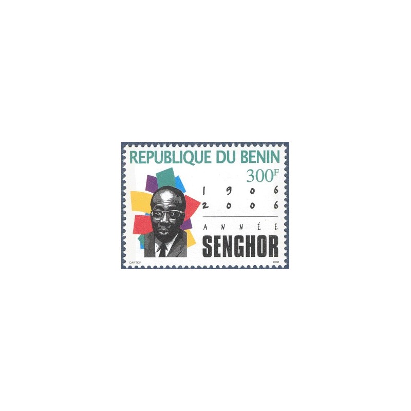 2006 - Mi 1400 - President Senghor (Sénégal) 300 f **