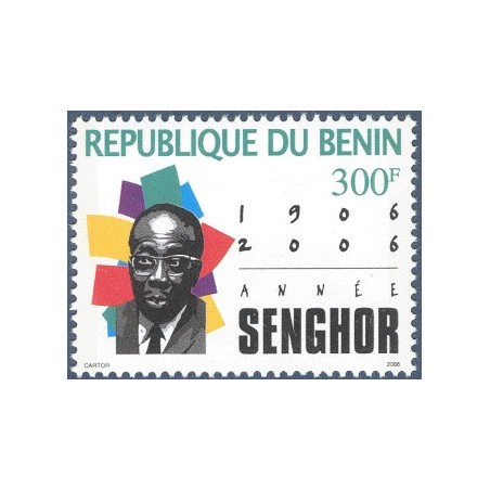 2006 - Mi 1400 - President Senghor (Sénégal) 300 f **