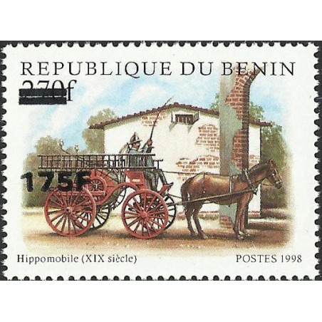 2005 - Mi 1384 - local overprint 175 f - Horseman (XIXè s.), firefighter - CV 60 € MNH