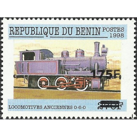 2005 - Mi 1385 - local overprint 175 f - Old locomotive "0-6-0" - CV 60 € MNH