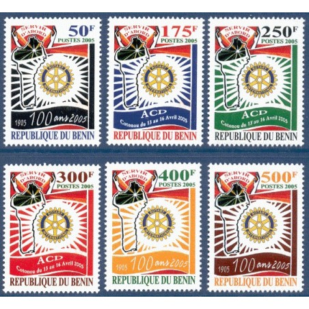 2005 - Mi 1367 to 1372 - Rotary set - 6 st. - MNH