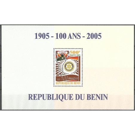 2005 - Mi block 60 - 100 years Rotary - MNH