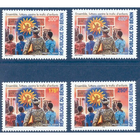 2004 - Mi 1363 to 1366 - Fight against child trafficking - 4 st. - MNH