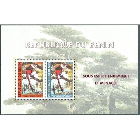 2003 - Mi block 59 - Monkey "cercopithecus" - sheetlet - MNH