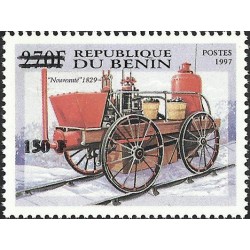 2000 - Mi 1299 - local overprint 150 f - Early locomotives: Nouveauté, 1829 - CV 100 € MNH