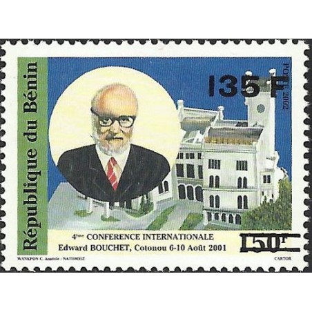 2002 - Mi 1341 - local overprint 135 f - International conference on physics - Edward Boucher Abdus Salam Institute - MNH