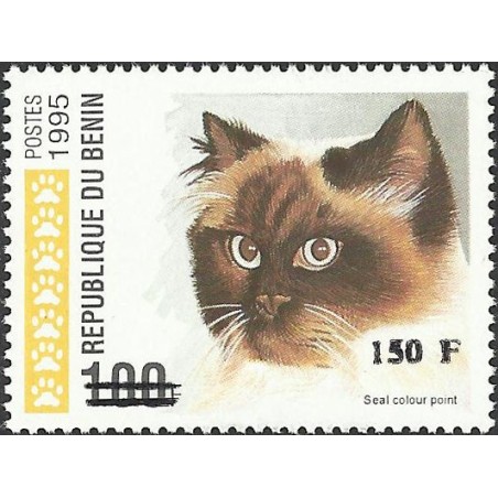 2000 - Mi 1273 - local overprint 150 f - Cat "seal colour point" - CV 100 € MNH