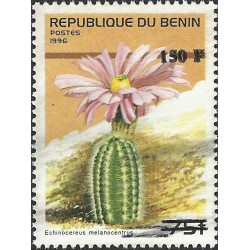 2000 - Mi 1263 - local overprint 150 f - Cactus "echinocereus melanocentrus" - CV 100 € MNH