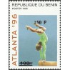 2000 - Mi 1278 - surcharge locale 150 f - Jeux olympiques Atlanta 1996 - gymnastique - cote 100 € **