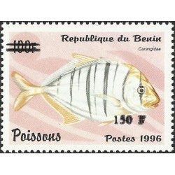 2000 - Mi 1287 - local overprint 150 f - Fish "carangidae" - CV 100 € MNH