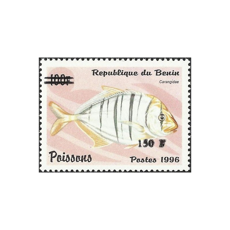 2000 - Mi 1287 - local overprint 150 f - Fish "carangidae" - CV 100 € MNH
