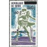 2002 - parcel Mi 33 type 1 - local overprint 60 f - West African Games - Athletics: hurdles - MNH