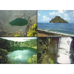 2011 - Landscapes of the Comoros - 4 stationneries: postcards MNH
