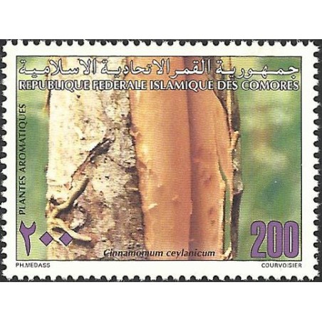 1997 - Mi 1158 - Aromatic plants: cinnamon 200 f - MNH