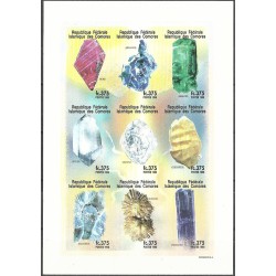 1999 - Mi 1374 to 1382 - Minerals - UNPERFORATED - MNH