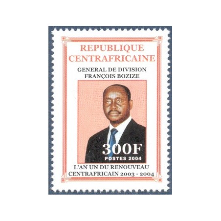 2004 - General Bozizé issue - 300 f - MNH