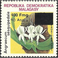 1998 - Mi 2106 - Local overprint 400 Fmg - Flower: orchid Angraecum - MNH