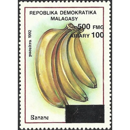 1998 - Mi 2113 - local overprint 500 F - Fruit: banana - MNH