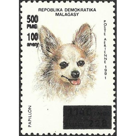 1998 - Mi 2123 - Local overprint 500 Fmg - Dog - MNH