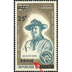 2009 - Mi 1519 I - local overprint 25 f - Scouting - Lord Baden Powell - type I - MNH - CV 130 €