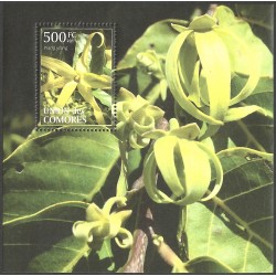 2011 - Plants of the Comoros: ylang ylang - sheetlet - MNH