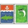 ANJOUAN - 2 cartes postales de propagande (vers 1999) - neuves