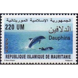 Mauritania 2009 - dolphin - 220 UM - MNH