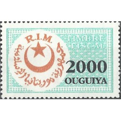 z - Mauritania - fiscal stamp - 2000 UM - MNH