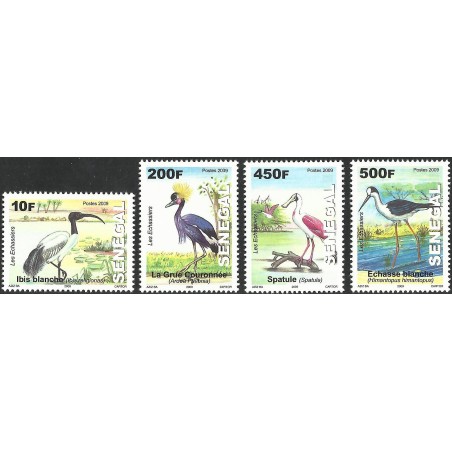 Senegal 2009 - Wading birds - 4 st. MNH