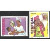 Senegal 2009 - Tribute to the mother - Bouquet of flowers - 2 st. MNH